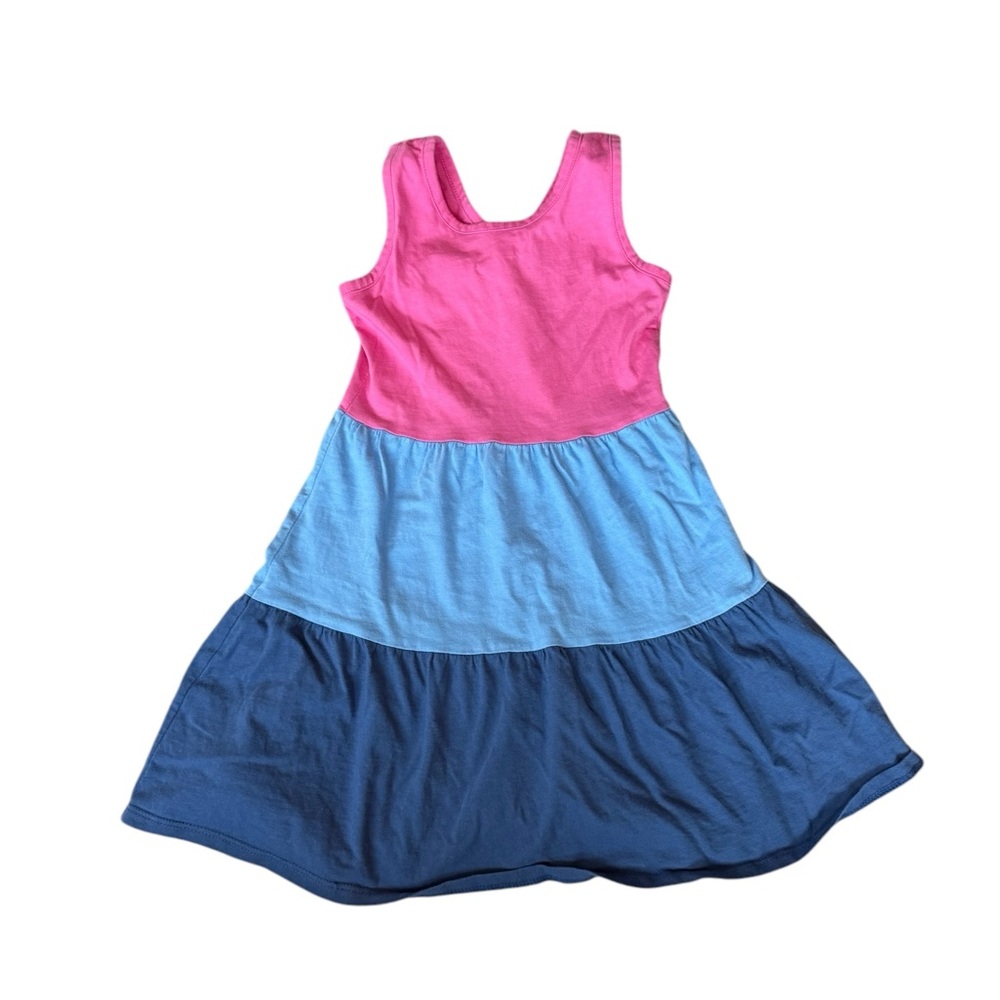 Vineyard Vines Colorful Sleeveless Tiered Dress